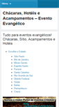 Mobile Screenshot of eventoevangelico.com.br